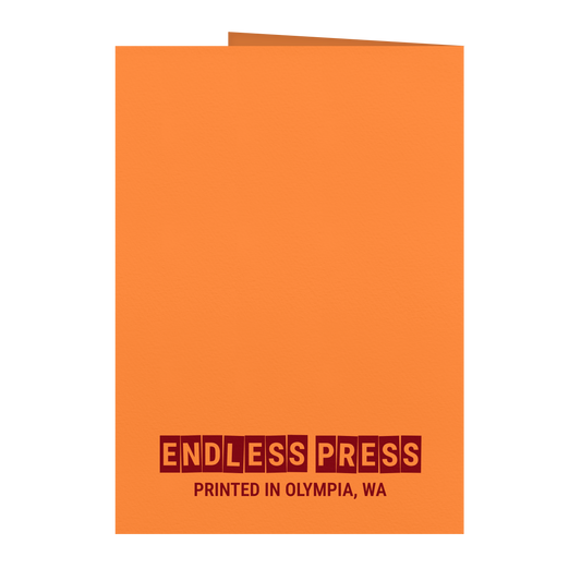 Umbrella Ghost Greeting Card