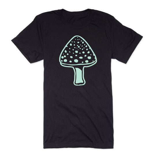 Black Mushroom T-Shirt