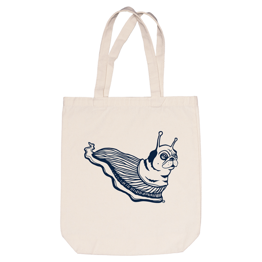 Pug Slug Tote Bag