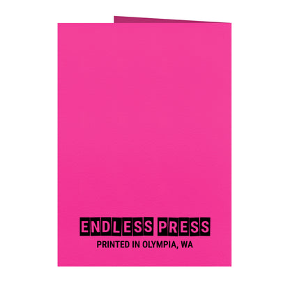 Black Cat Valentine Card