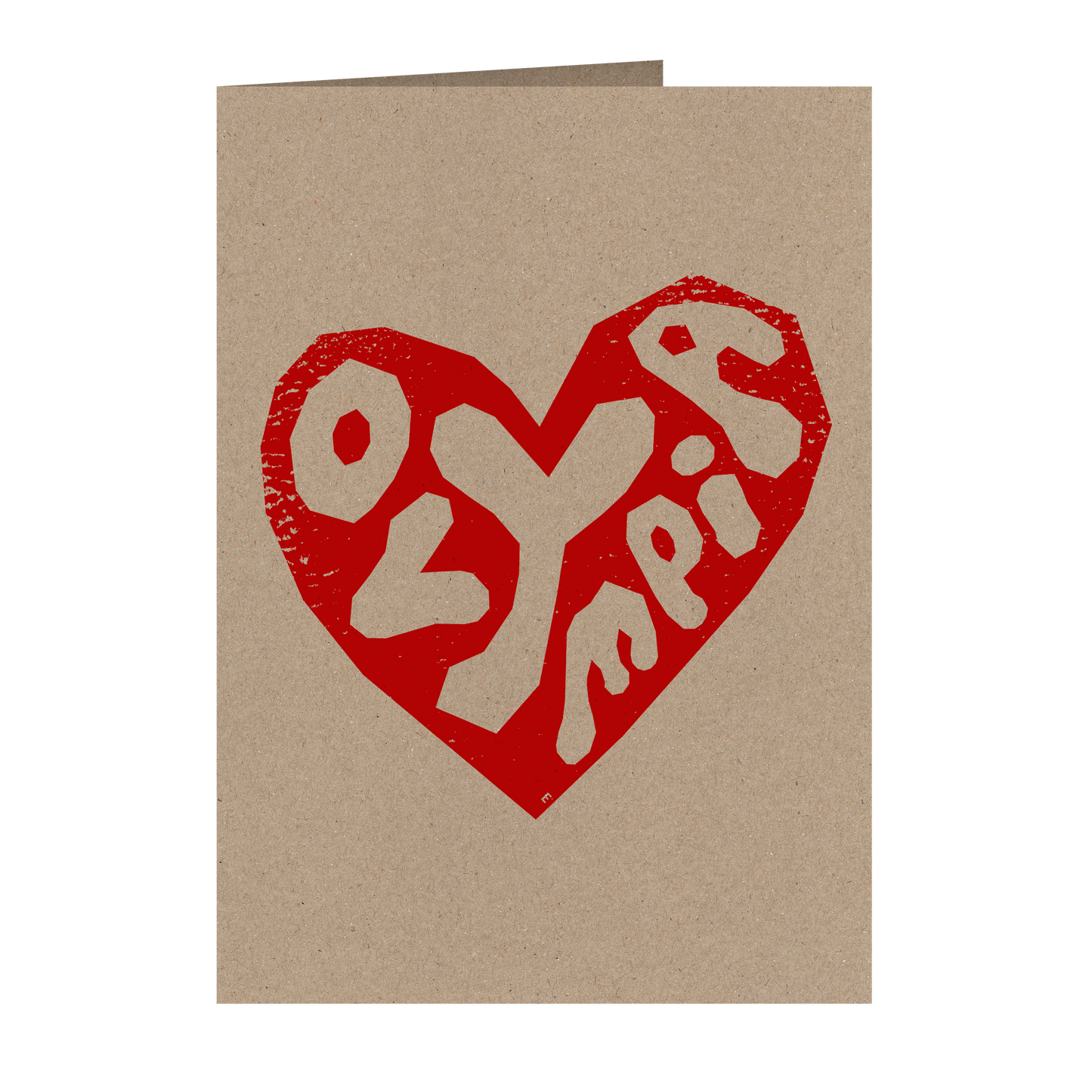 Olympia Heart Greeting Card