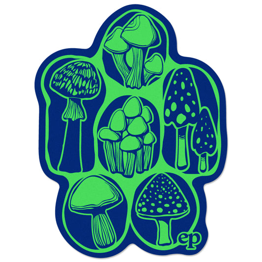 PNW Mushrooms Sticker