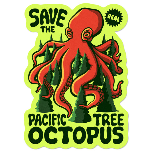 Pacific Tree Octopus Sticker