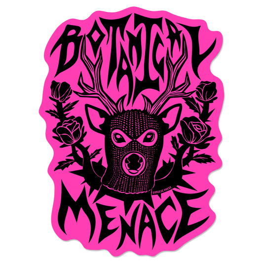 Botanical Menace Sticker