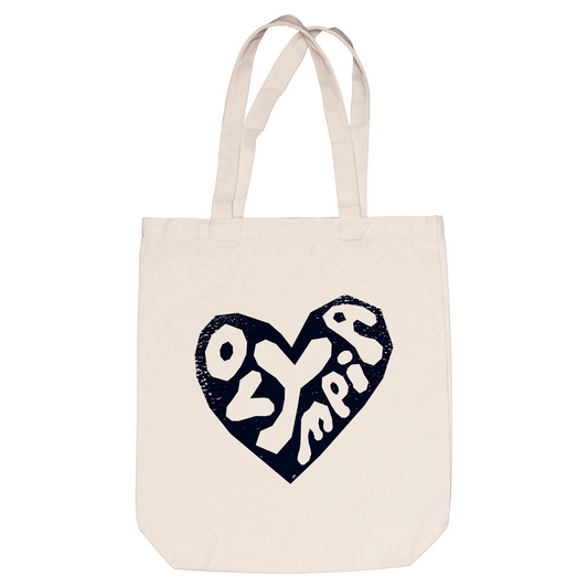 Olympia Heart Tote Bag