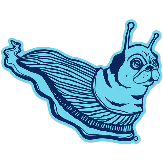 Pug Slug Sticker